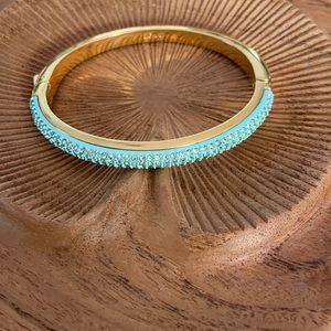 J.Crew Rounded Pave Hinge Bracelet